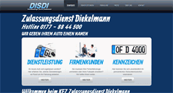 Desktop Screenshot of frankfurt.kfz-zulassung.org